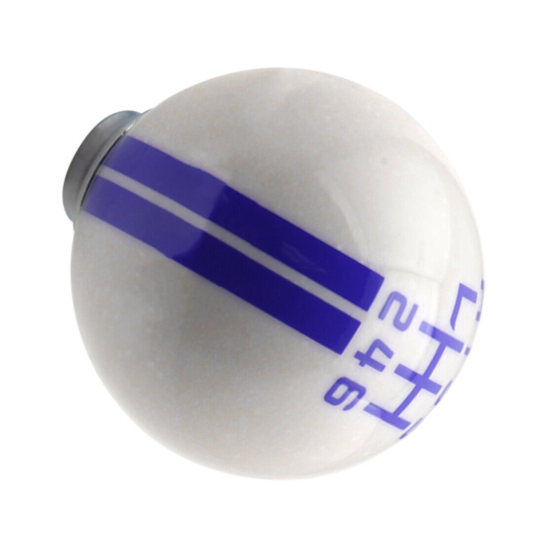Universal Car 6 Speed Round Manual Gear Shift Knob Ball Shifter Lever Head top