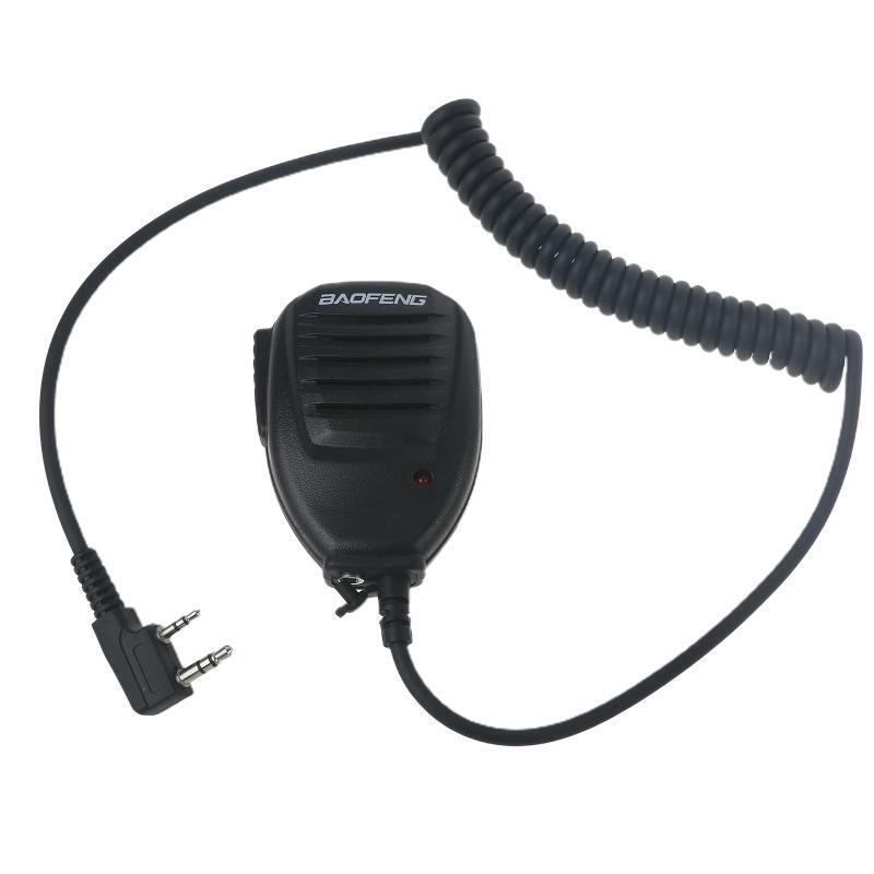 Speaker Mic for Baofeng Walkie 2 Pin Microphone for Baofeng Radios UV-5R BF-888S