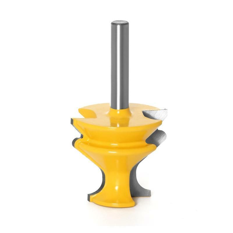 Architectural Molding Router Bit 8mm Shank Steel Milling Cutter for Woodworking