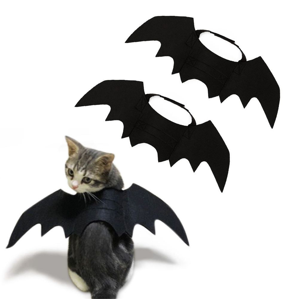 Wings Cat Vest Demon Pet Clothes Cat Wings Cat Costume Halloween Decorations