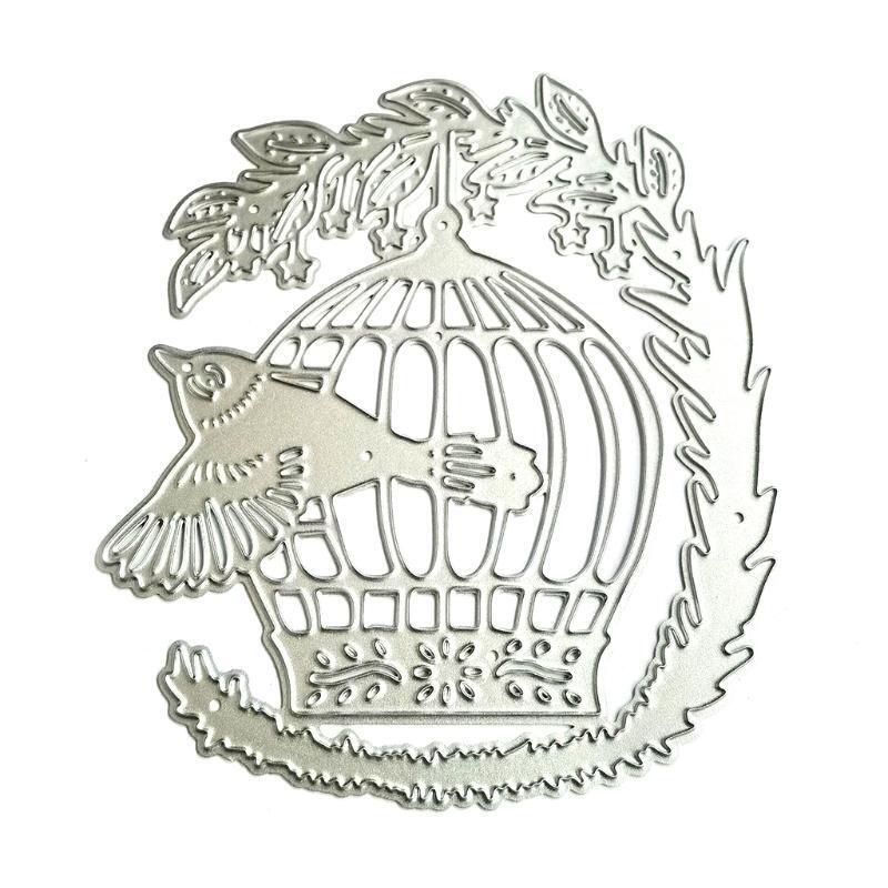 Birdcage Metal Cutting Dies Stencil Die Cut DIY Scrapbooking Album Paper Card