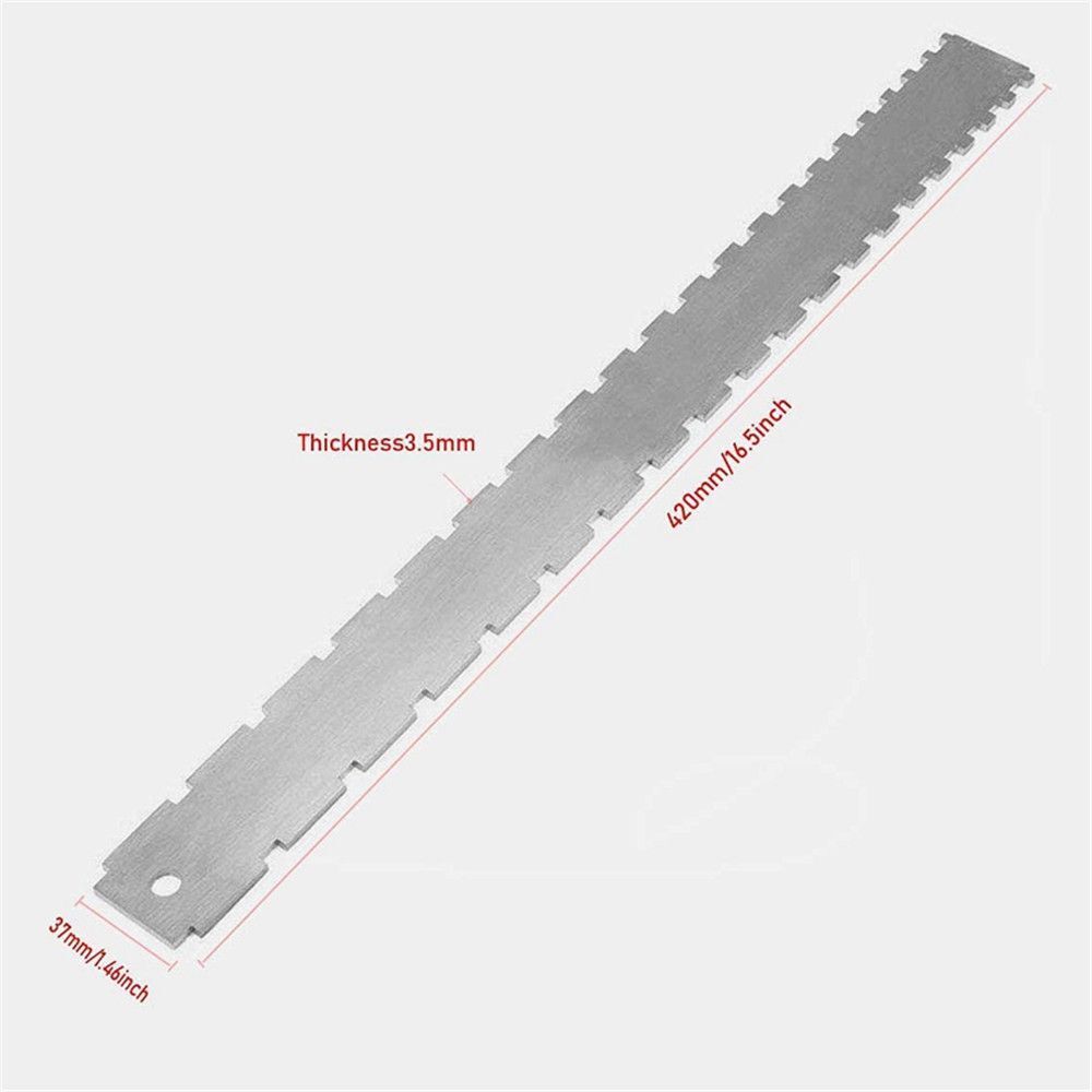Action Ruler Luthiers Tool Guitar Neck Gauge Measuring Ruler For Gibson|Fender