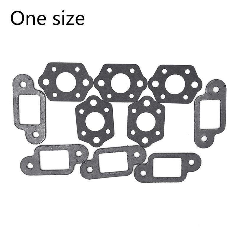 10Pcs Muffler Carburetor Gasket kit For 021 023 025 MS210 MS230 MS250 MS 210 230