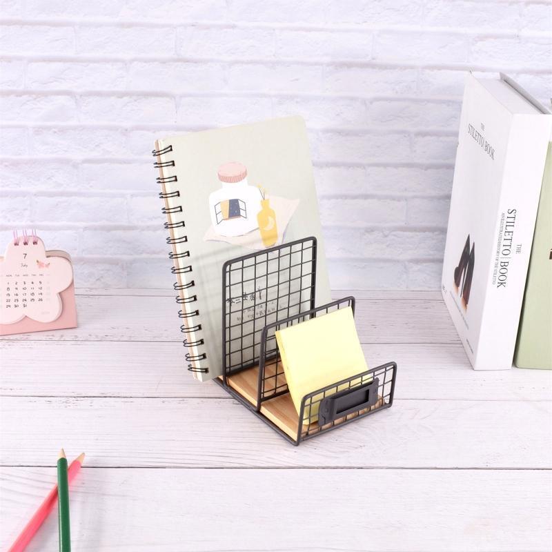 Multifunctional File Storage Holder for Office Tabletop Notebook Organizer Stand