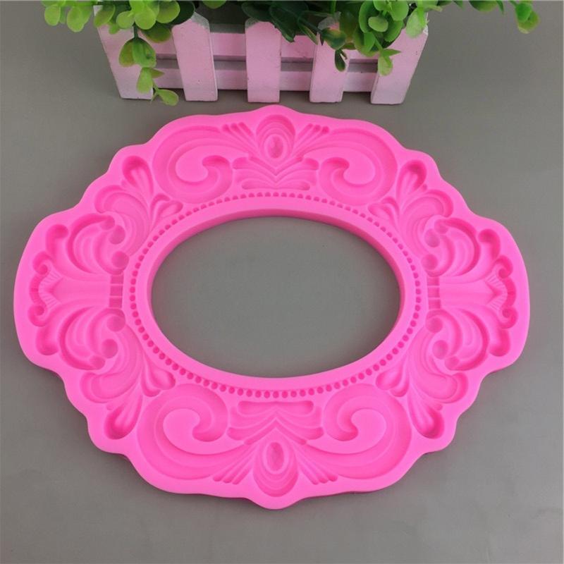 DIY Frame Silicone Chocolate Moulds Pastry Cake Decorating Gadgets Fondant Molds