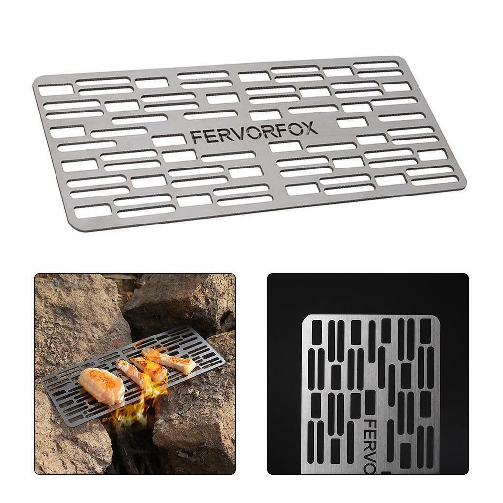Grill Pan  Charcoal Barbecue Net for Picnic Tool Camping
