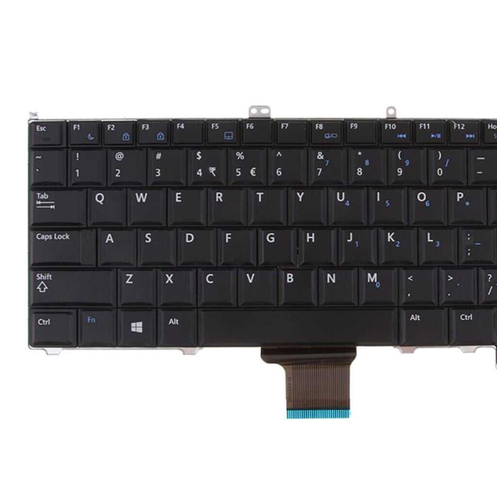 US Layout Keyboard Replacement for DELL Latitude 12 7000/ E7440/ E7420 /E7240/