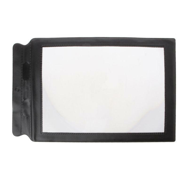 3X Full Page Magnifier Large Magnifying Glass Reading Book Aid Len Magnification