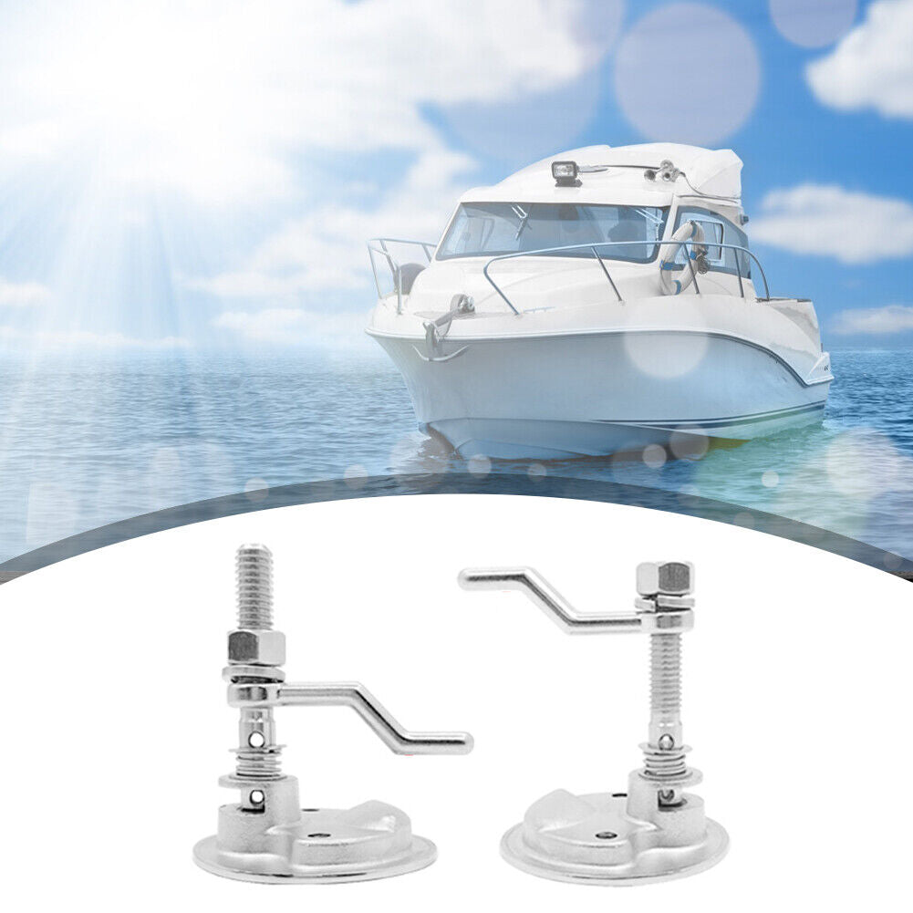 Stainless Steel Marine Boat Locker Deck Hatch Lift Pull Ring Flush Handle