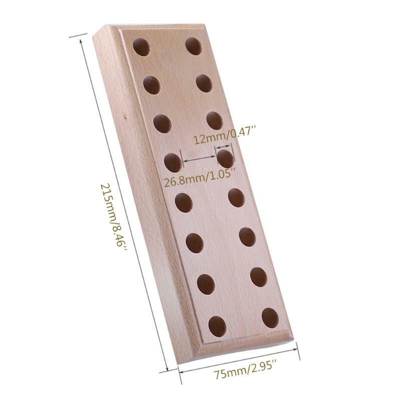 DIY Storage Wooden Base Pliers Pine Base Repair Tools DIY Storage Wooden Base