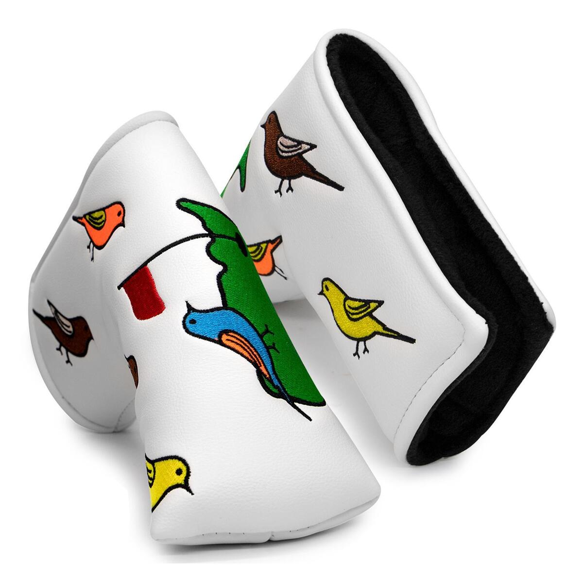 Golf Putter Head Cover Golf Club Headcovers Fit Most Putter Embroidery Socks