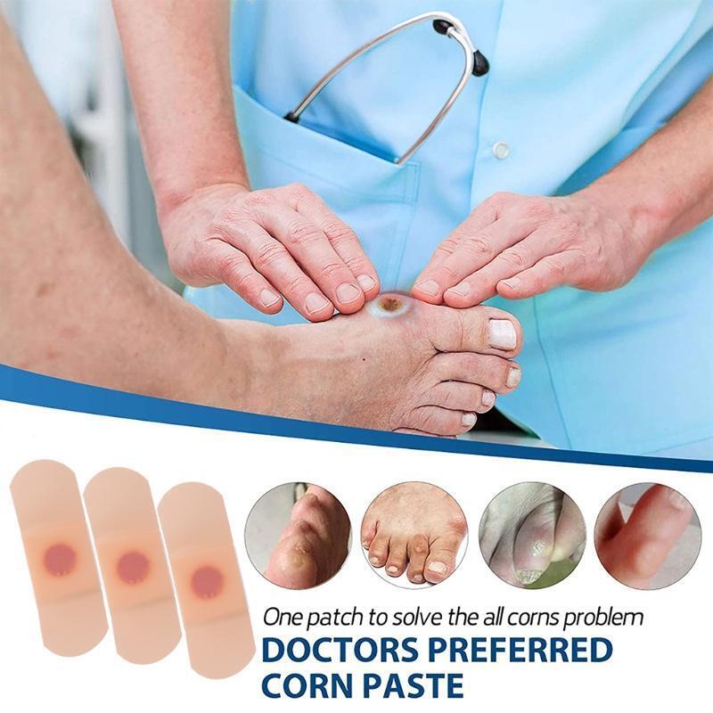 Feet Corn Removal Medical Plaster Foot Pad Patch Dead Skin Callus Remover Relief