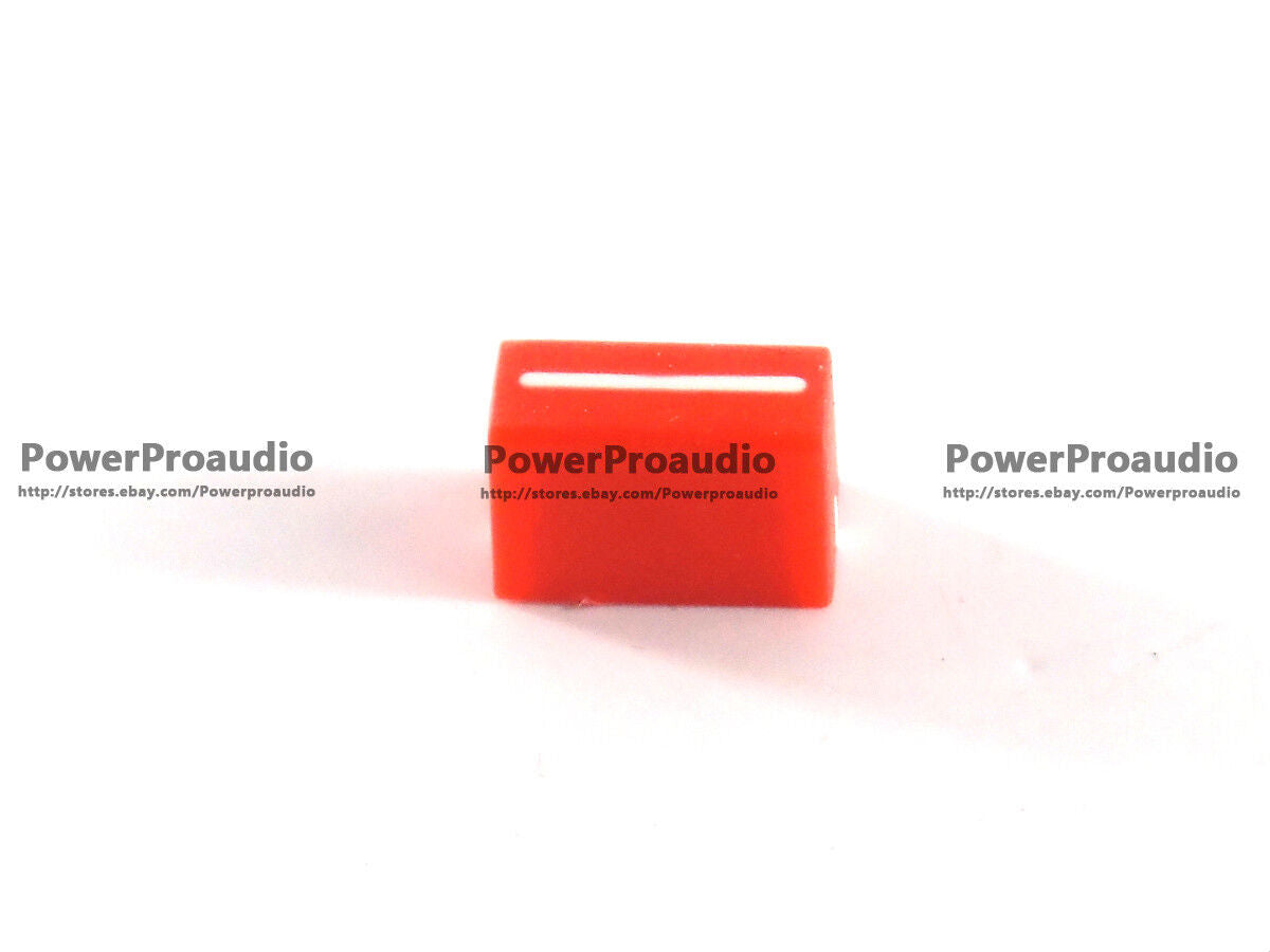 100 x New Channel Crossfader Fader Cap Knob For RANE 56 RANE TTM56 TTM 56s(RED)