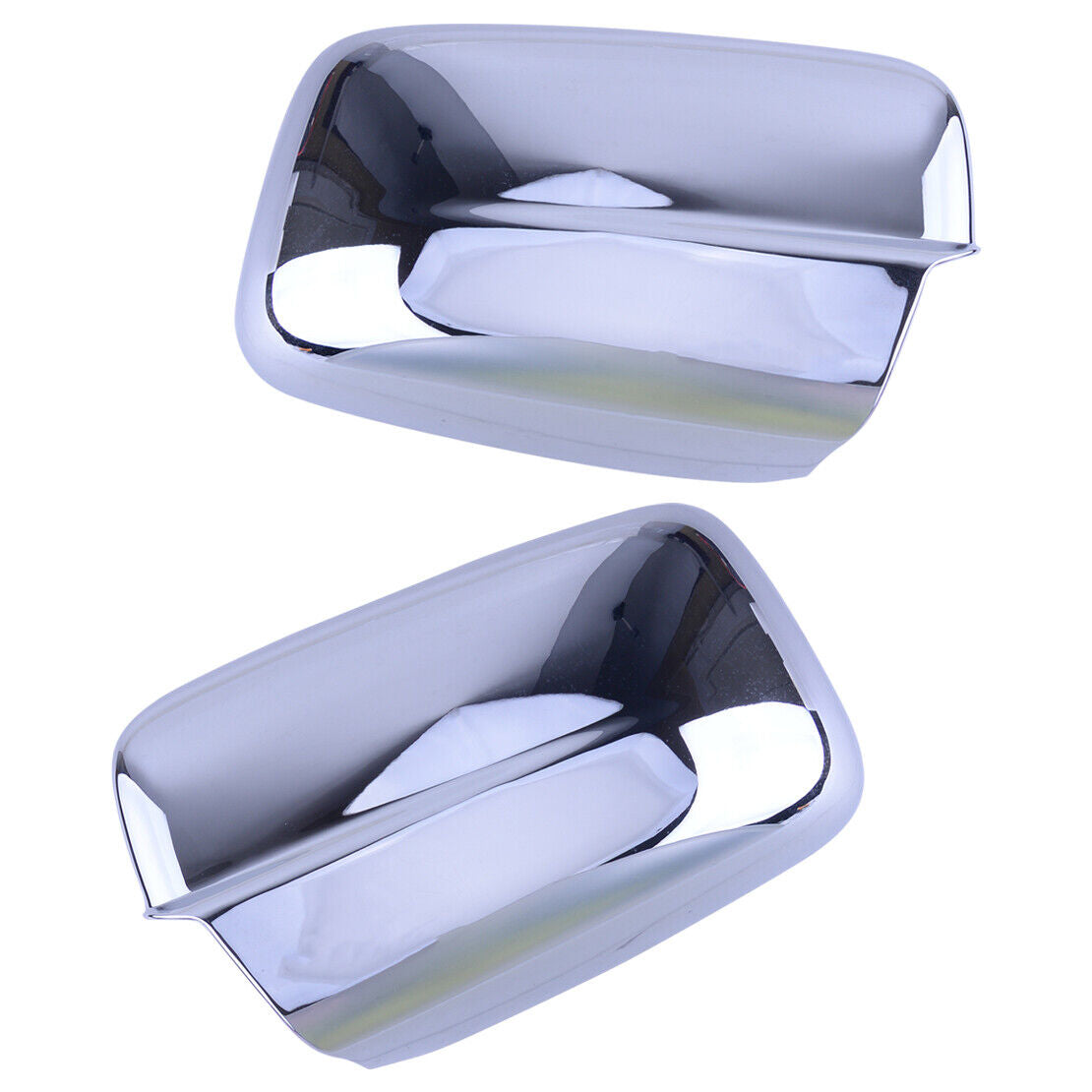 2xFull Mirror Cover Without Turn Signal Part Fit For Dodge Ram 1500 2500 2009-18