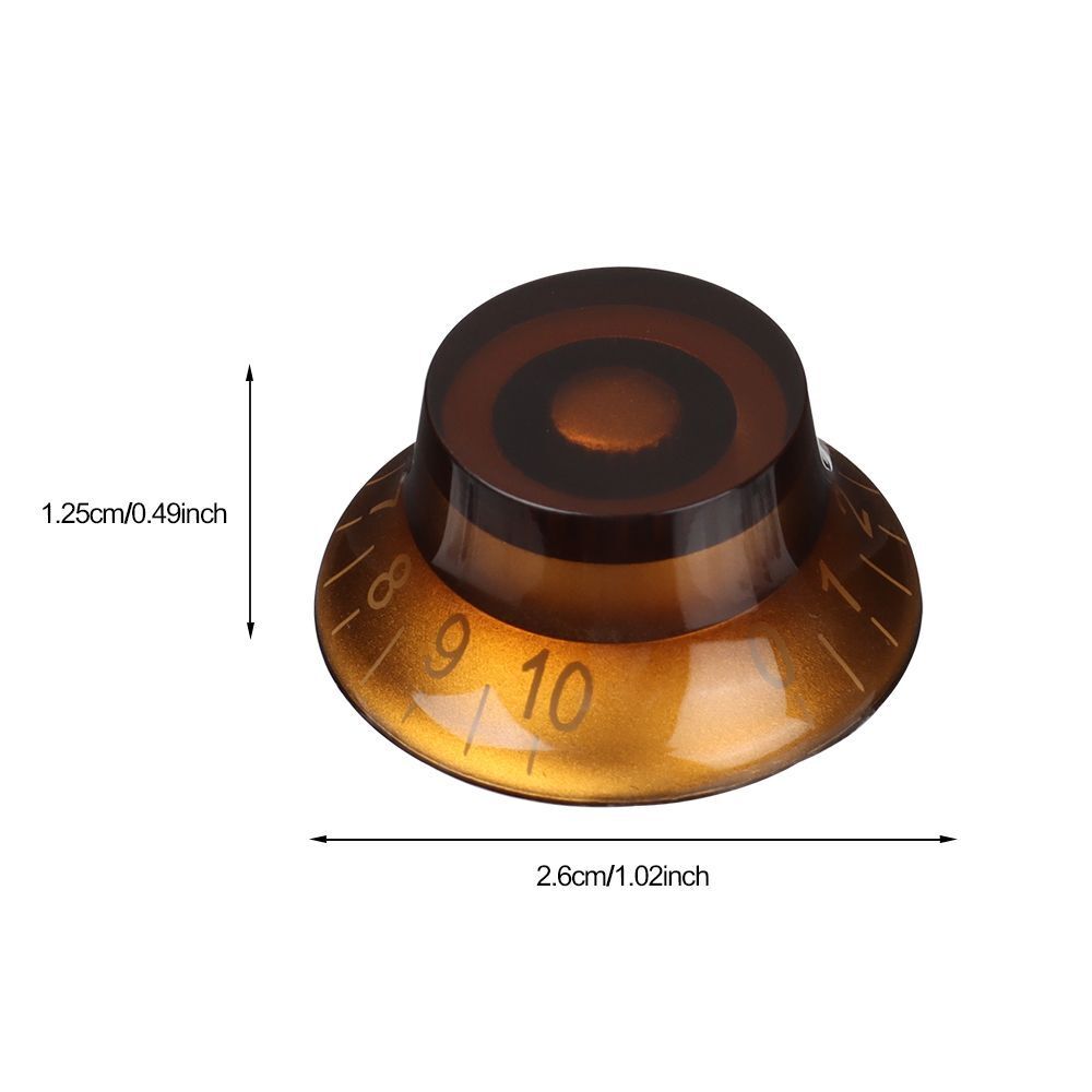 Hat Shape Knob Electric Guitar Speed Control Tone Volume Knobs For Les Paul LP