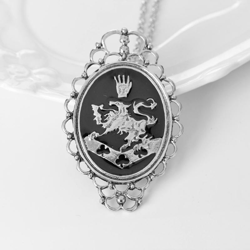 Charm Pendant Chain Necklace Sweater Chain For Alice Rosalie Cullen Family New