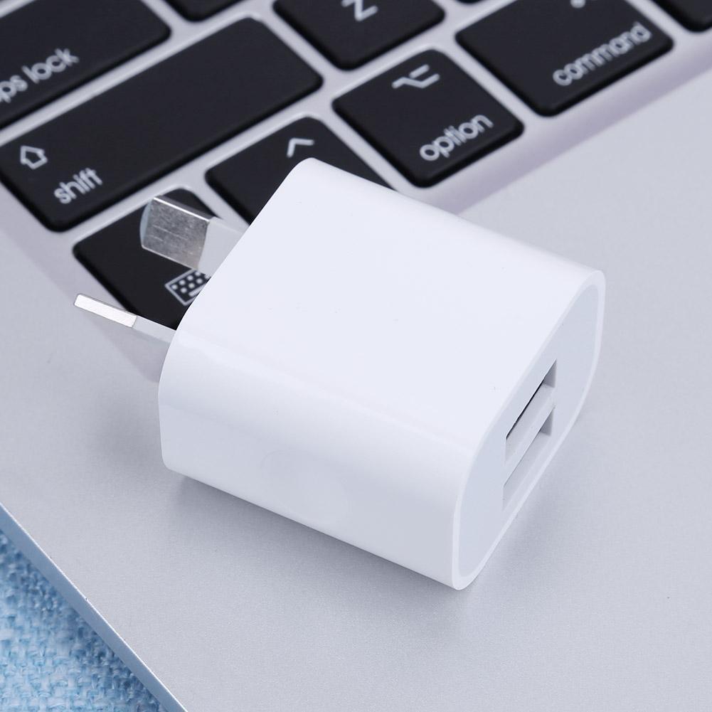 Portable 5V 2A Double Ports AU Plug USB Power Adapter Travel Charger