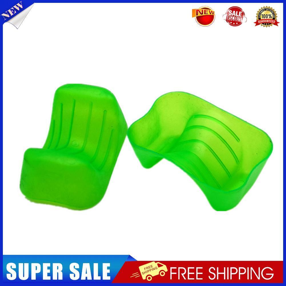 Plastic Anti-Slip Fishing Catch Gloves Hand Protection Fishing Gloves Green