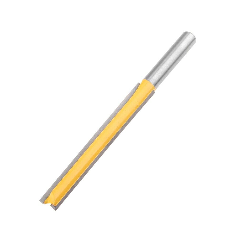 Carbide Alloy Straight Template Router Bit Pattern 8mm Shank Wood Cutter Tool
