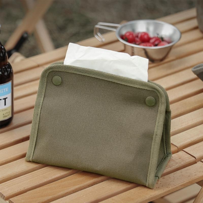 Waterproof Napkin Paper Holder Bag Outdoor Camping Toilet Paper Box Paper Holder
