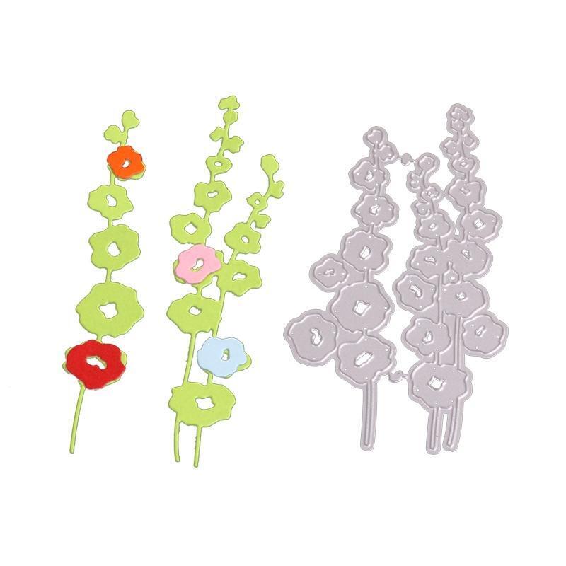 Flower Leaf Strip Metal Cutting Dies for DIY Paper Crafts Photo Album Decor