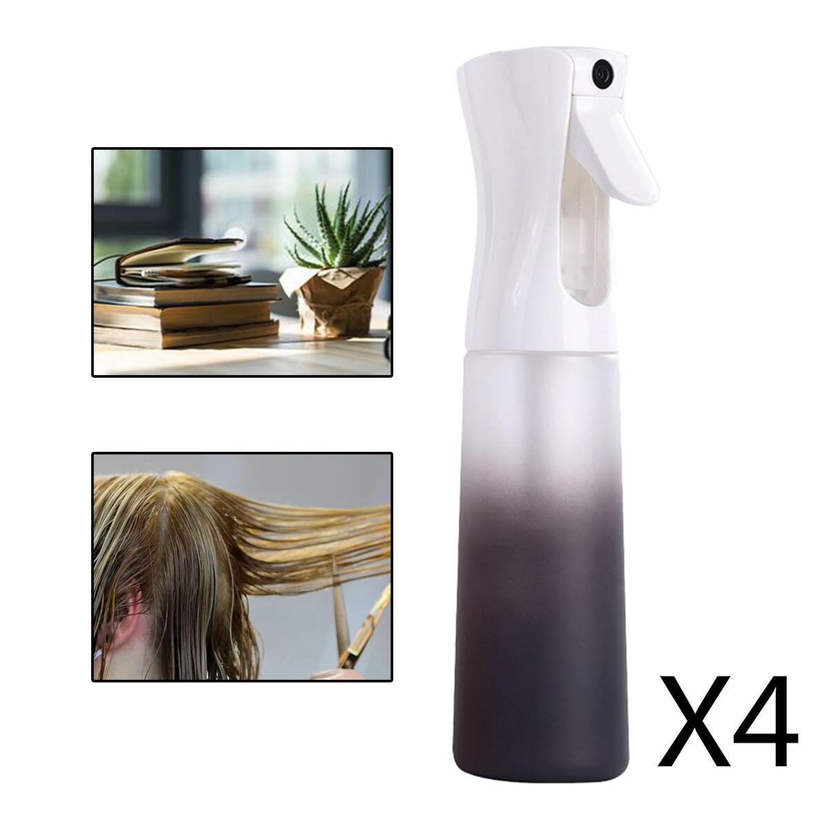 4pc Continuous  Water Bottles Pressurized Gradient Gray