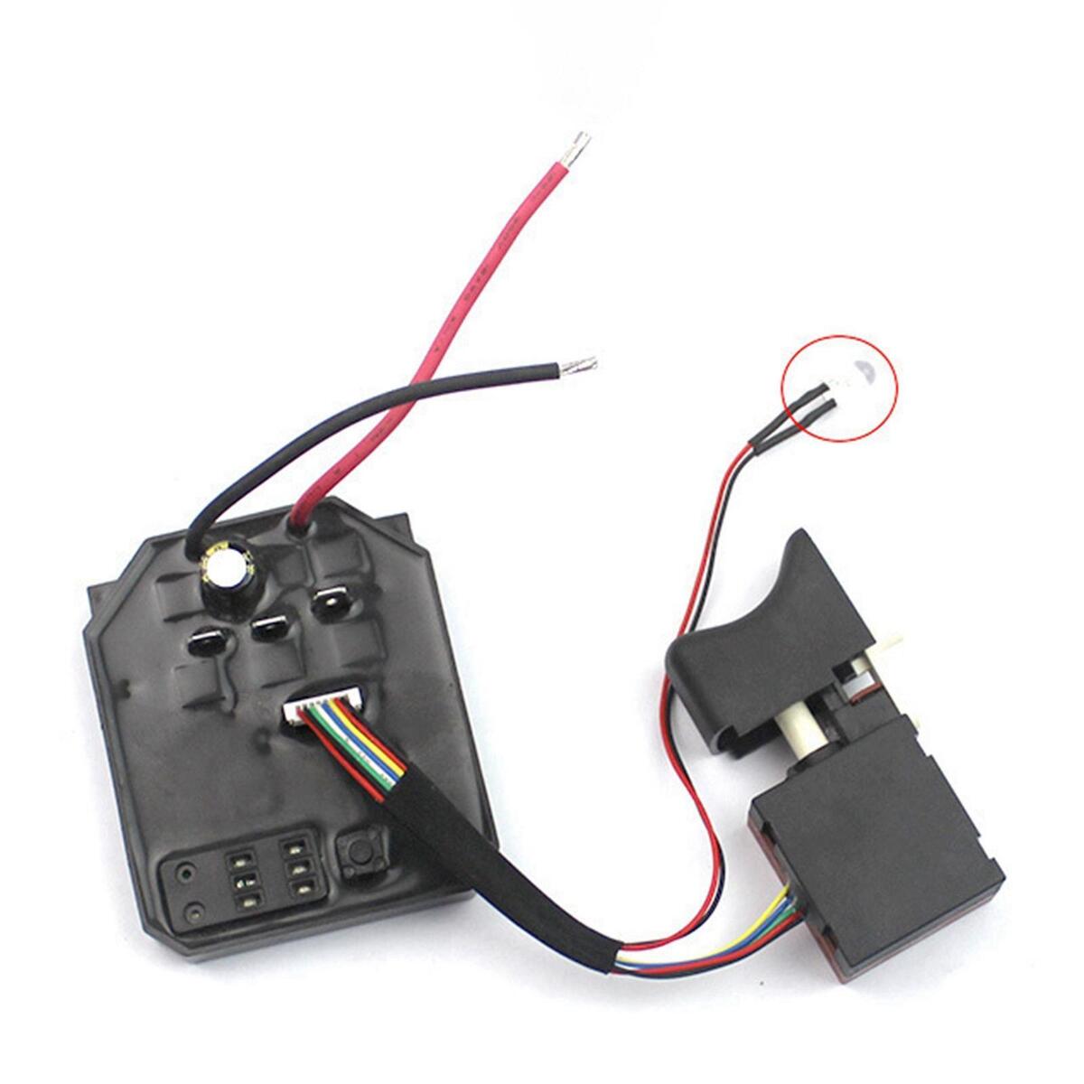 Brushless Electric Control Switch Spare Parts Electric Motor Switches Repair