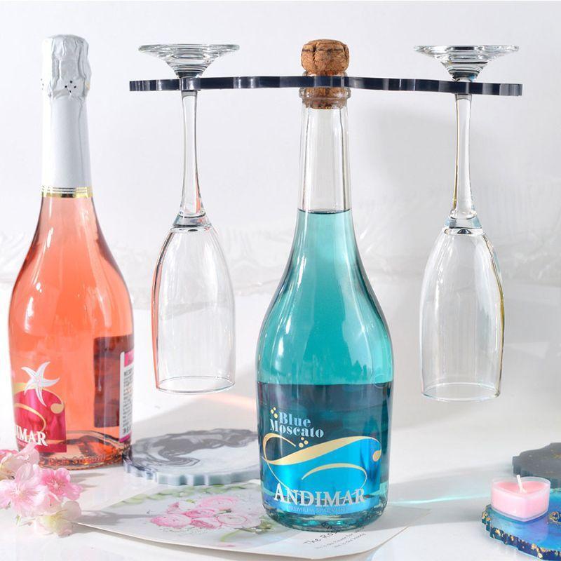 Large Wine Glass Holder Silicone Molds Irregular Coaster Epoxy Casting Molds