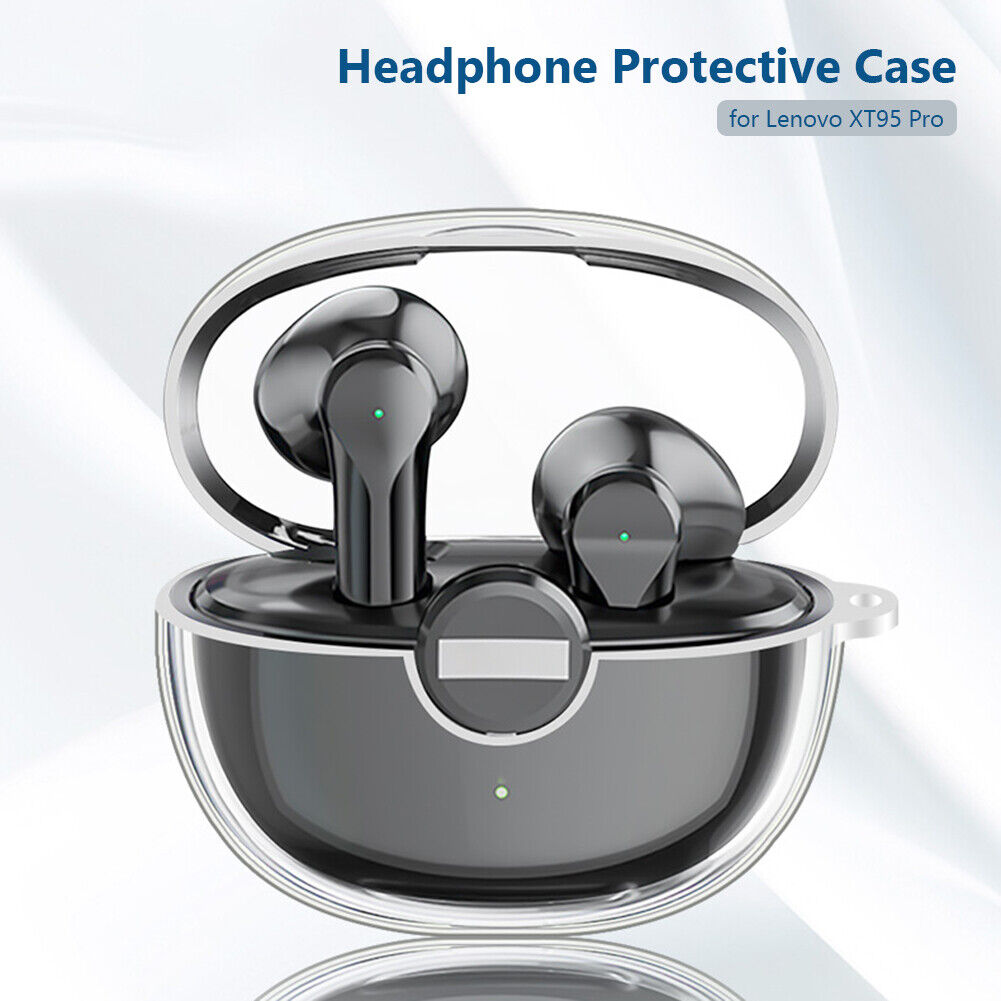 TPU Transparent Protective Case for Lenovo XT95 Pro Earphone Soft Cover