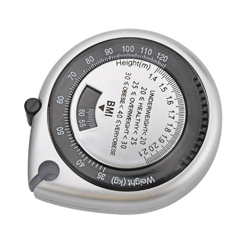 150cm/60inch Body Calculator BMI Measuring Tape w/ Ergonomic Design for Camping