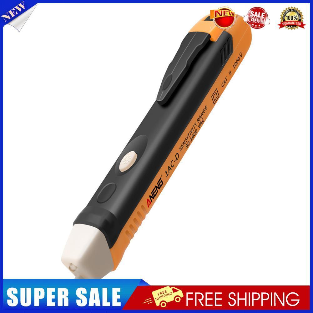 ANENG 1AC-D Non-contact Test Pen 90-1000V Induction Test Pencil (Yellow)