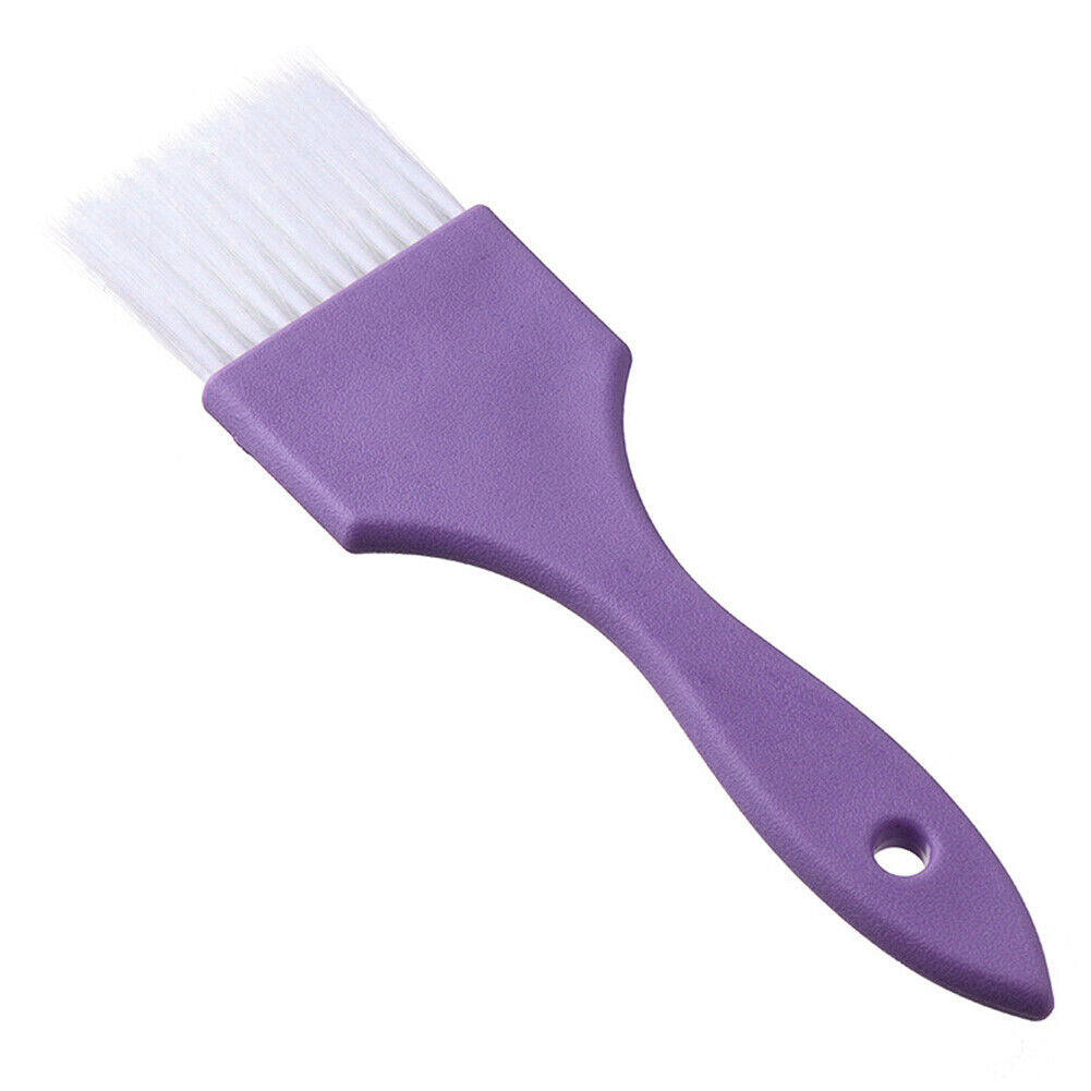 Salon Hairdressing Styling Brush Hair Color Dye Tint Stirring Comb (Purple)