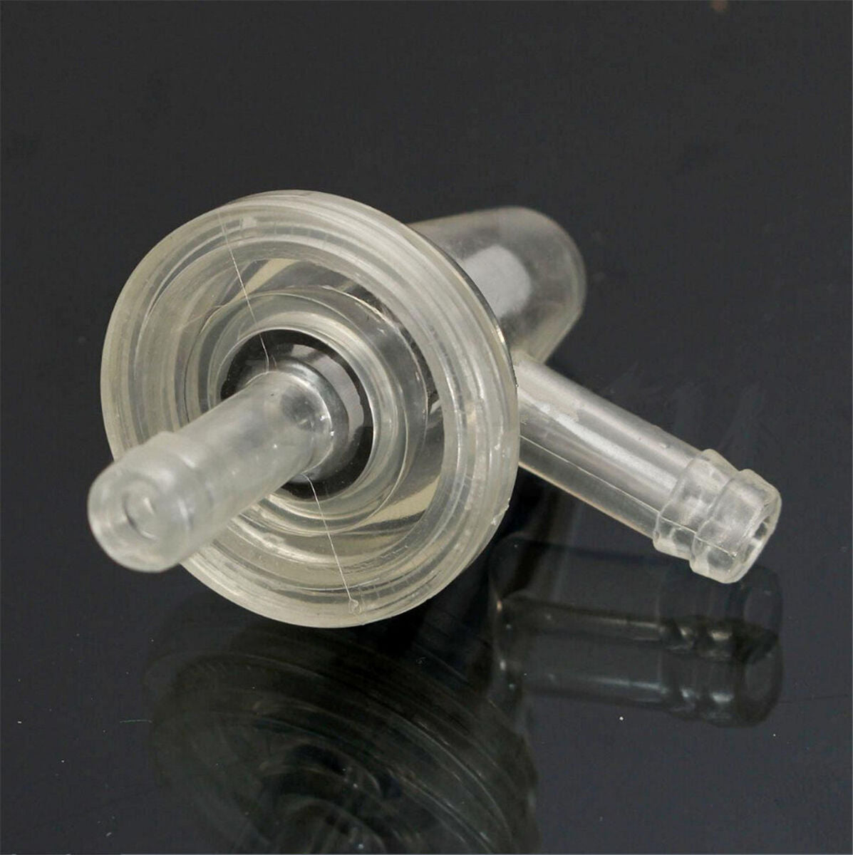 Universal Motorcycle Motorbike Dirt Quad ATV Bike 90° In Line Fuel Filter 8mm