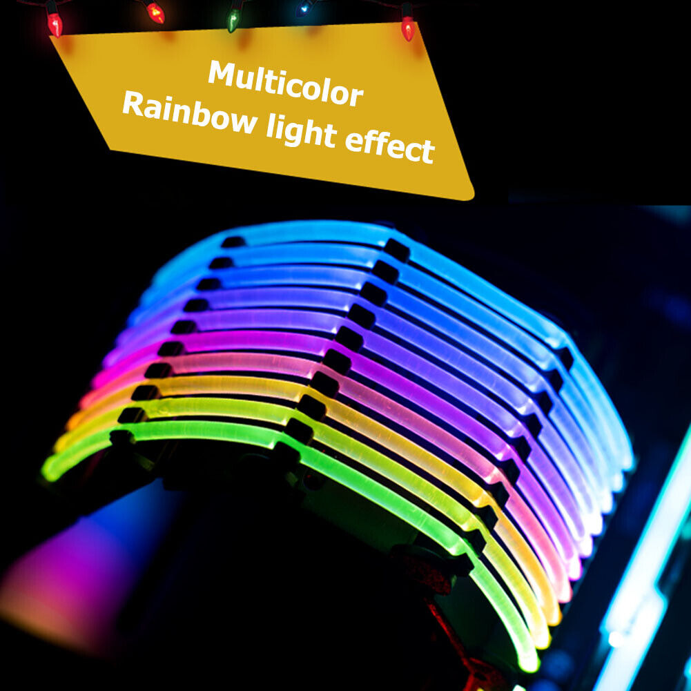 JONSBO DY-1 24 Pin ARGB Power Cable Rainbow Streamer 5V ARGB AURA Sync Cord