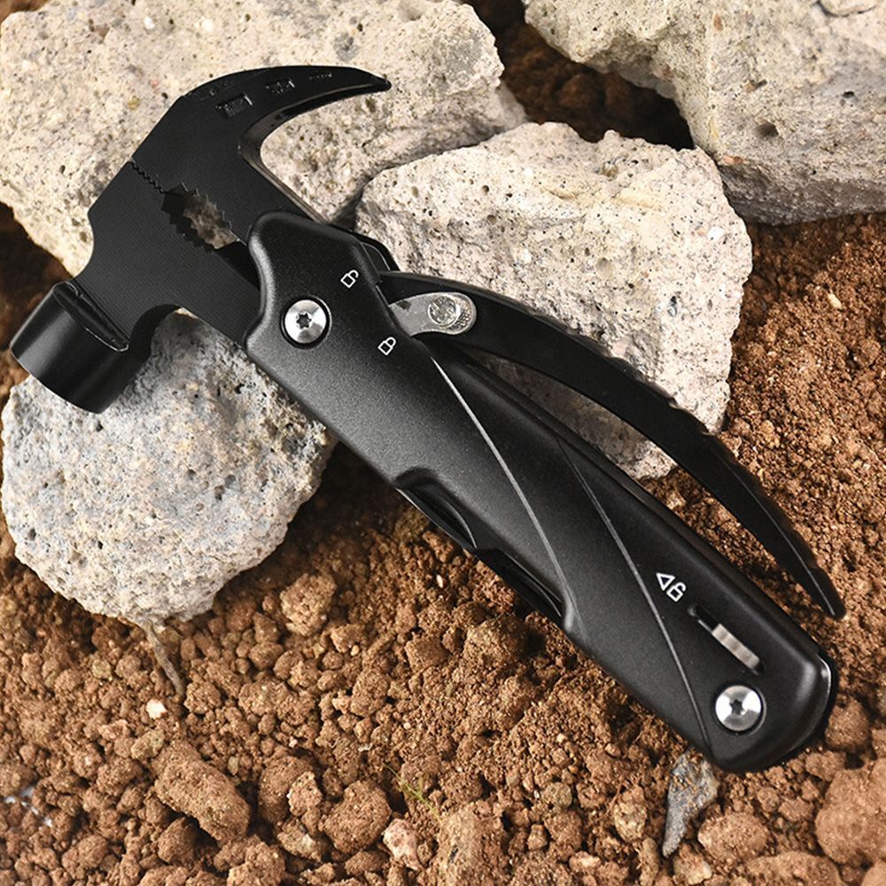 Tool Outdoor Hiking Multifunctional Multitool Claw Hammer Folding Hammer Pliers