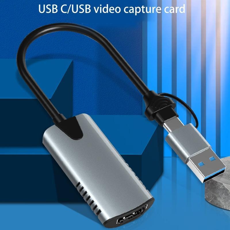 4K@30HZ high-definition input Plug And Play Capture Card Aluminum Alloy