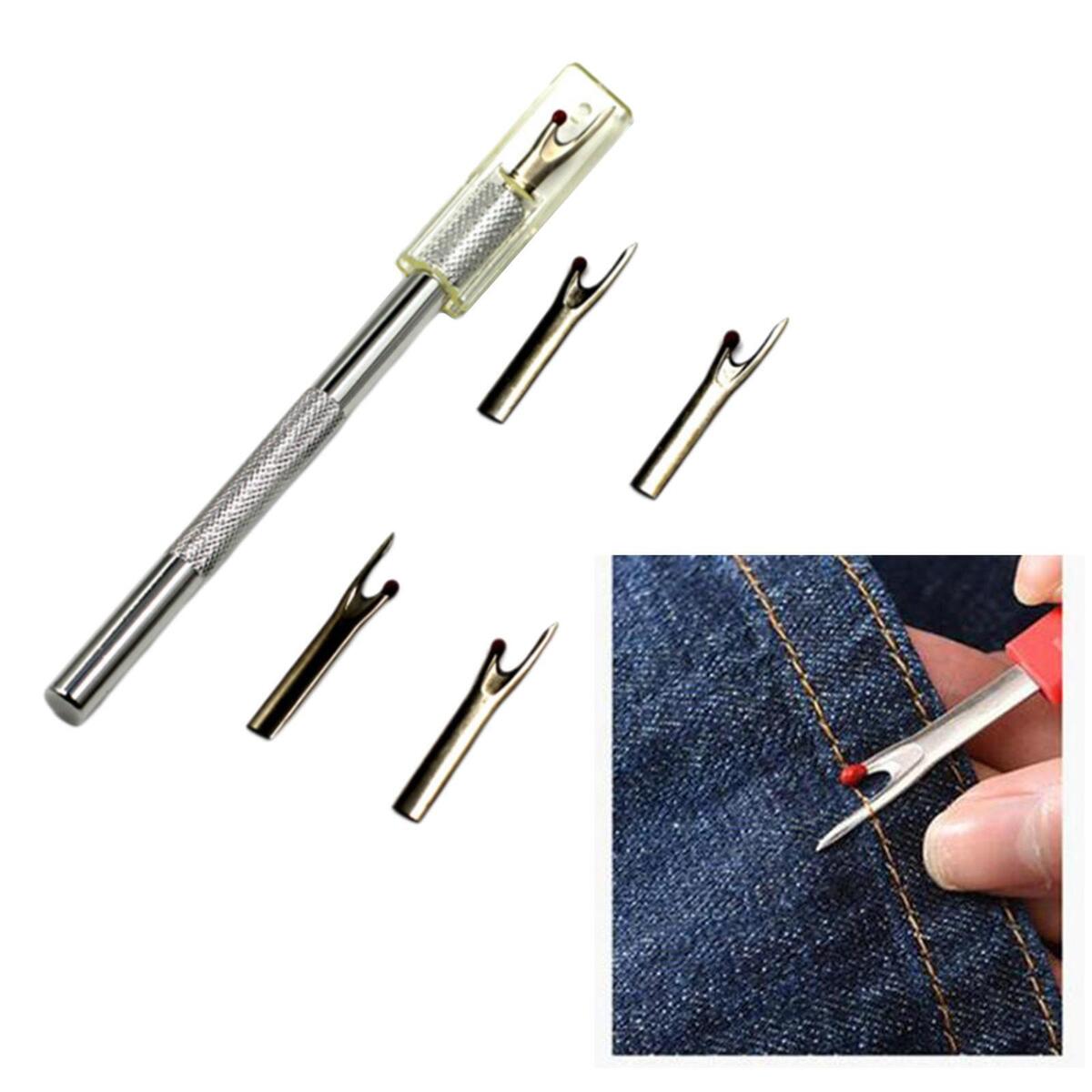Stainless Steel Handy Seam Ripper with Replacement  Opening Seams DIY