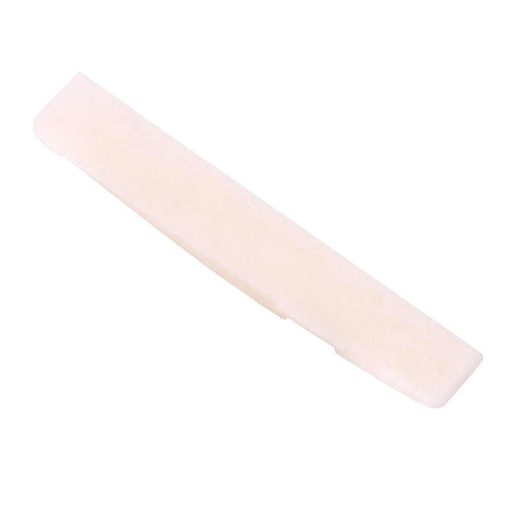 Portable 12 Strings Acoustic Guitar Cattle Bone Nut Musical Instrument Part