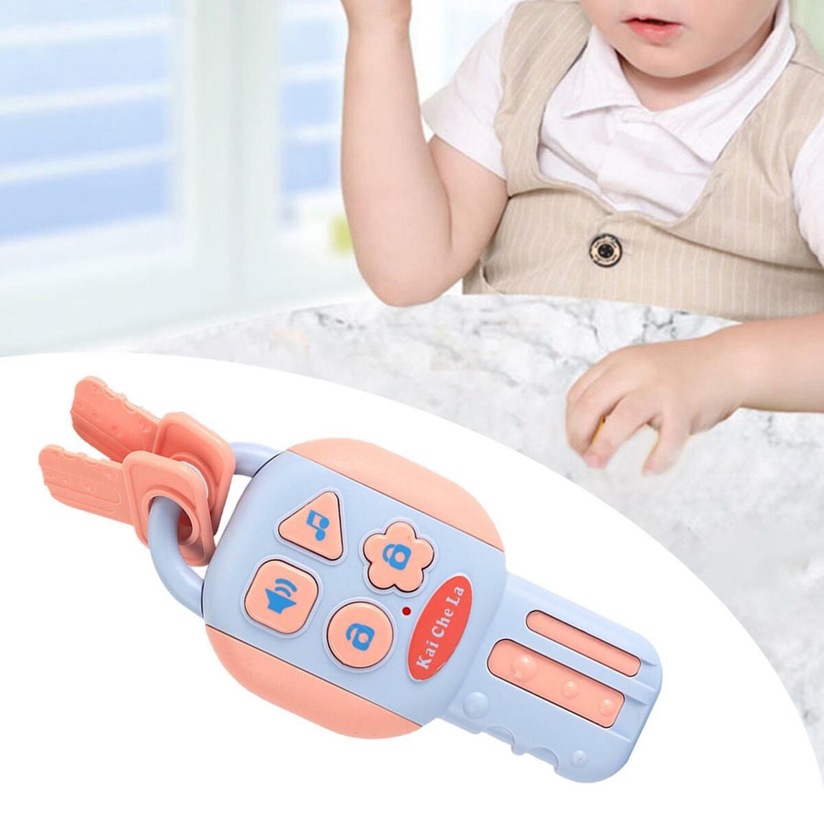 2 Pieces Musical Car Key  Battery Operated Music  for Birthday Gifts
