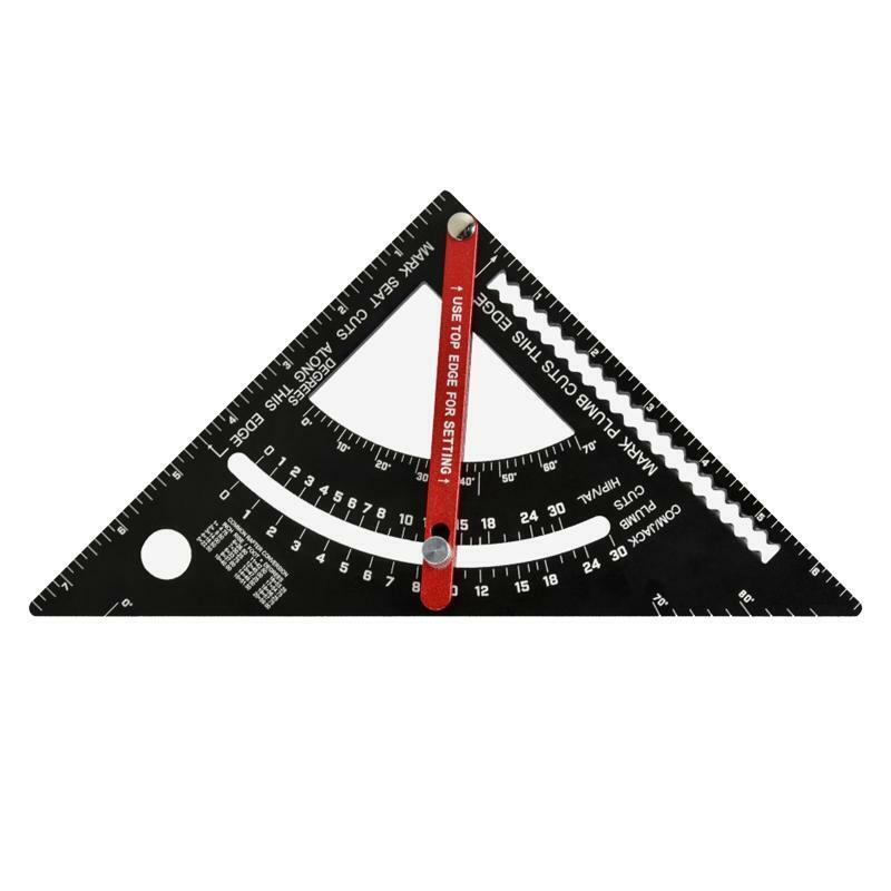 Folding Triangle Square Ruler Multi-Angle Measurement  Tool for Carpentry