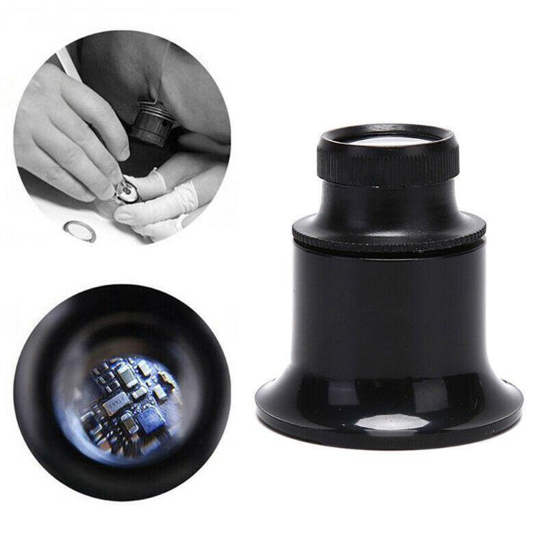 20X Jewelers Eye Loupe Loop Magnifier Magnifying Glass Watchmakers Jewelry Tool