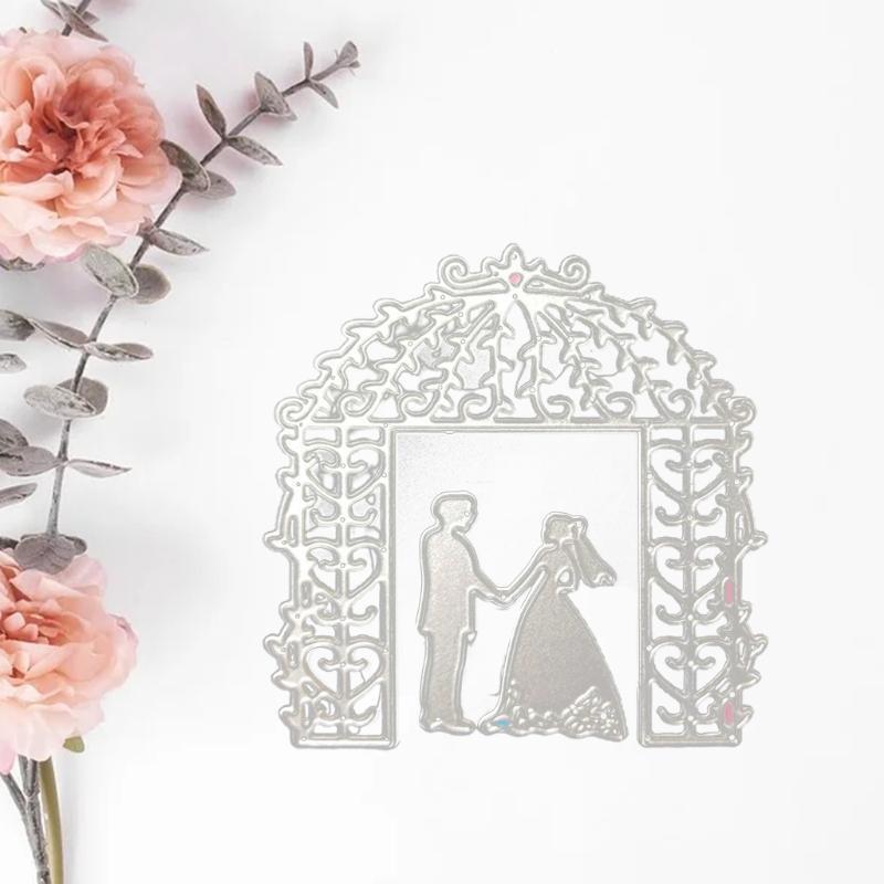Wedding Metal Cutting Dies Stencil DIY Scrapbook Album Paper Card Template Mold