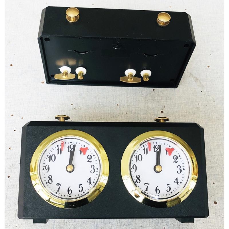 Mechanical Chess Timer Competition Count Up or Down Timer for Chess Board Game
