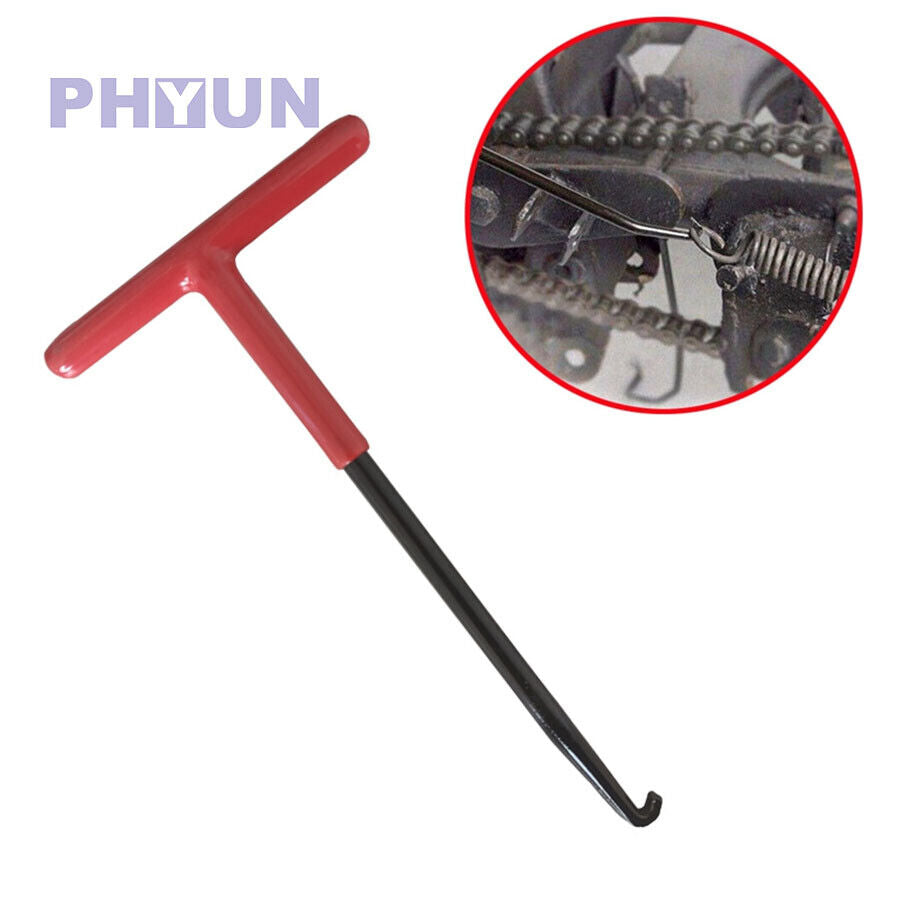 2pcs Motorcycle T-Handle Style Exhaust Spring Hook Puller Tool For Dirt Bike ATV