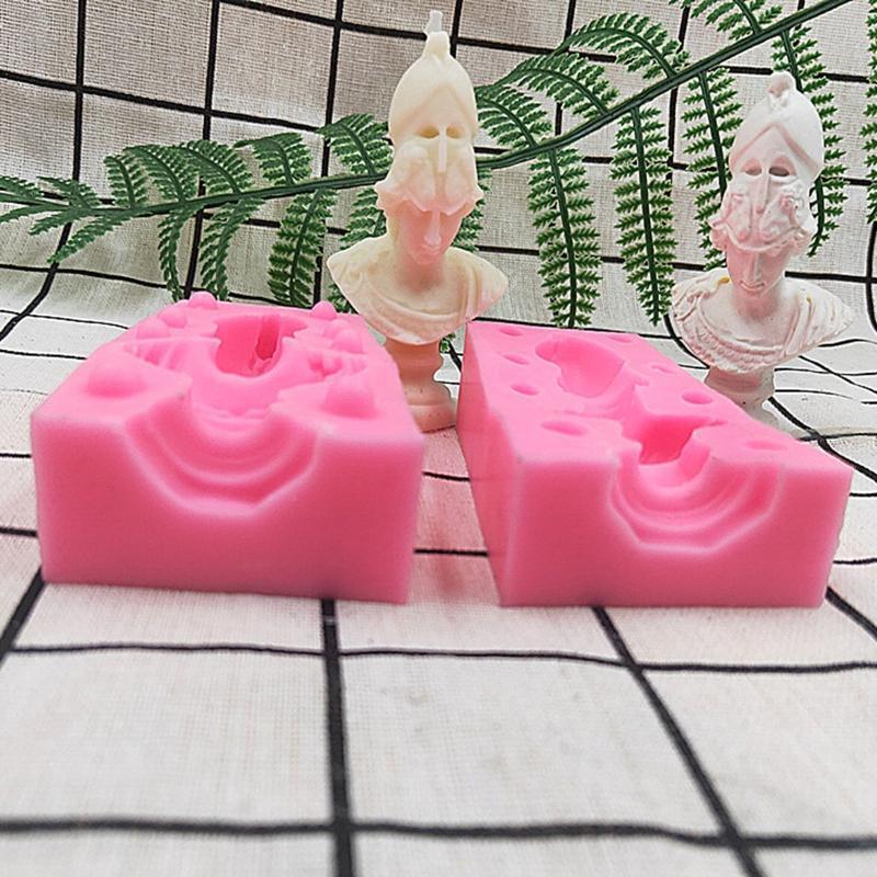 Greek Goddess Silicone Candle Mold Handmade Fondant Plaster Mould