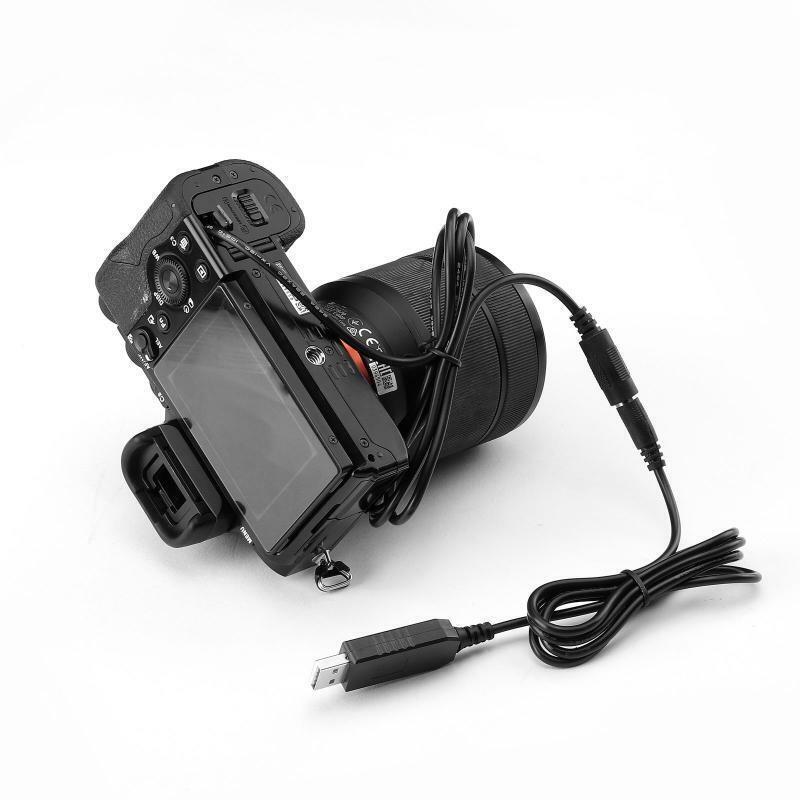 NP-FW50 Battery Eliminator USB Power Supply Cable for -Sony a3000 a5000 a7R a7S