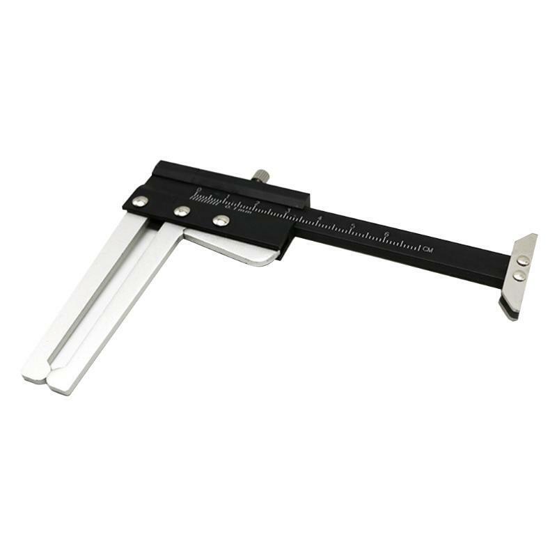 Brake Disc Thickness Measuring Caliper Vernier Ruler Tyre Tire Tread Depth Gauge