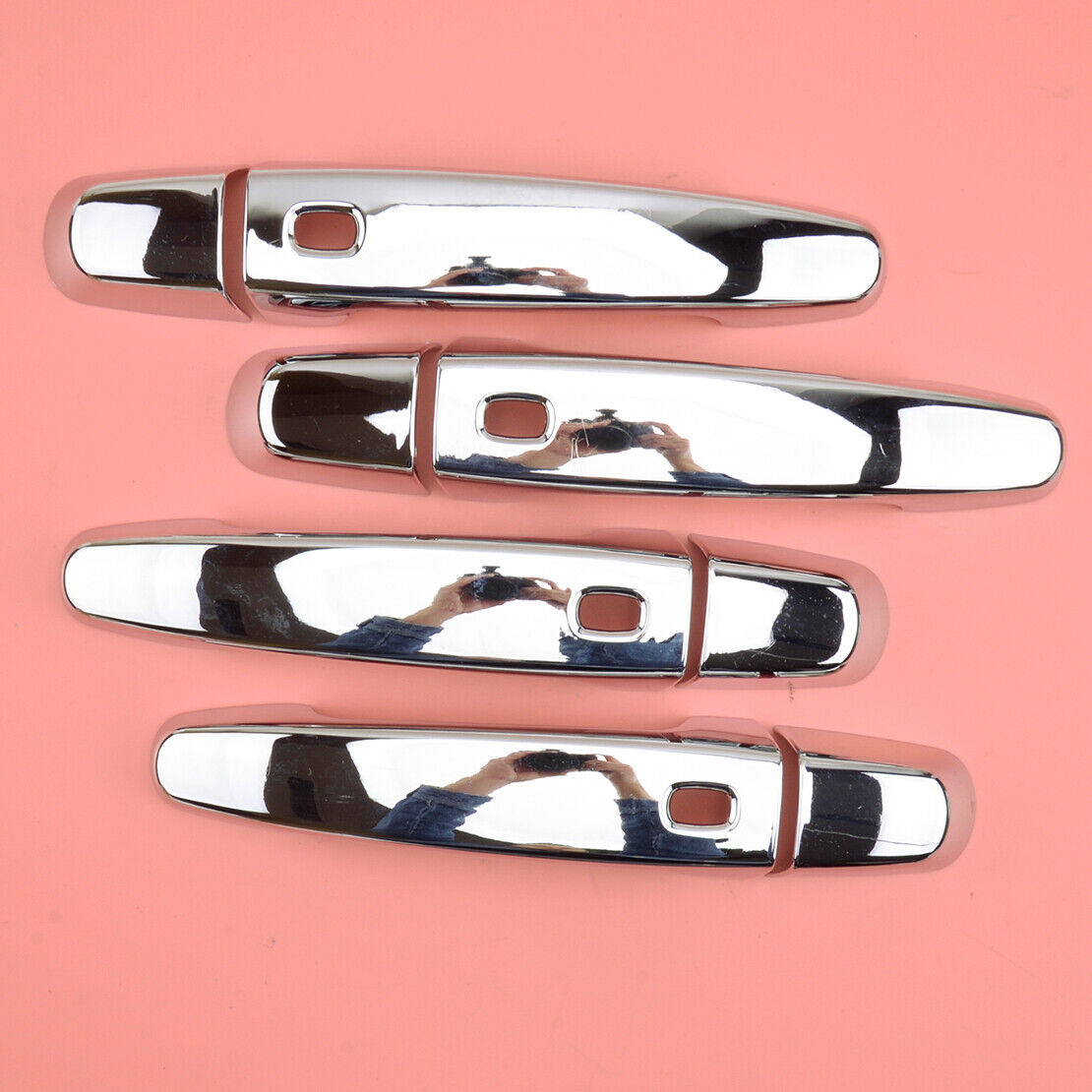 Chrome Door Handle Covers Fit For Chevrolet Impala Malibu Traverse GMC Acadia