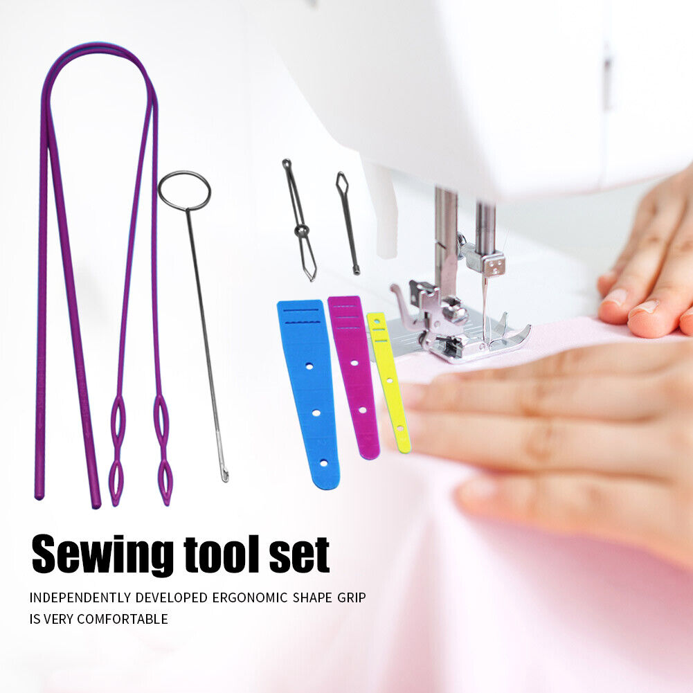 9pcs Household Sewing Tool Sets Threader Crochet Hook Neddlework DIY Tools