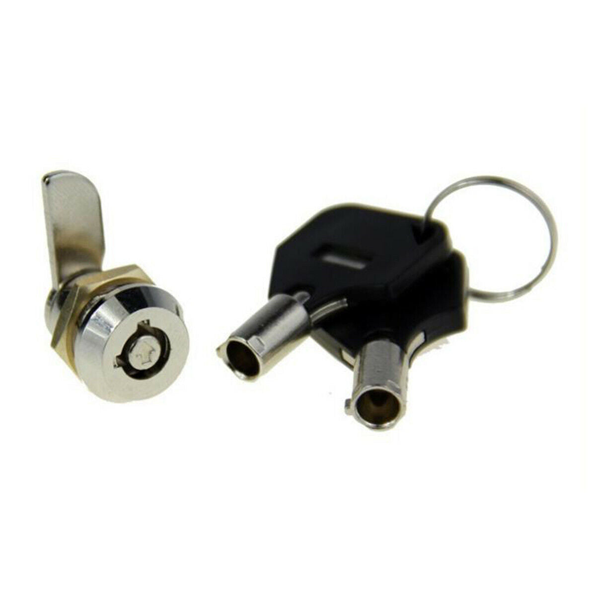 Office Table File Drawer Desk Locker Safe Cylinder Cam Locks Lock With 2 Keys